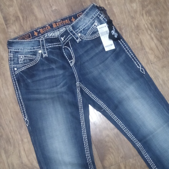 Rock Revival Women's 26 Easy Boot Elaina Embellished Embroidered - Picture 5 of 13